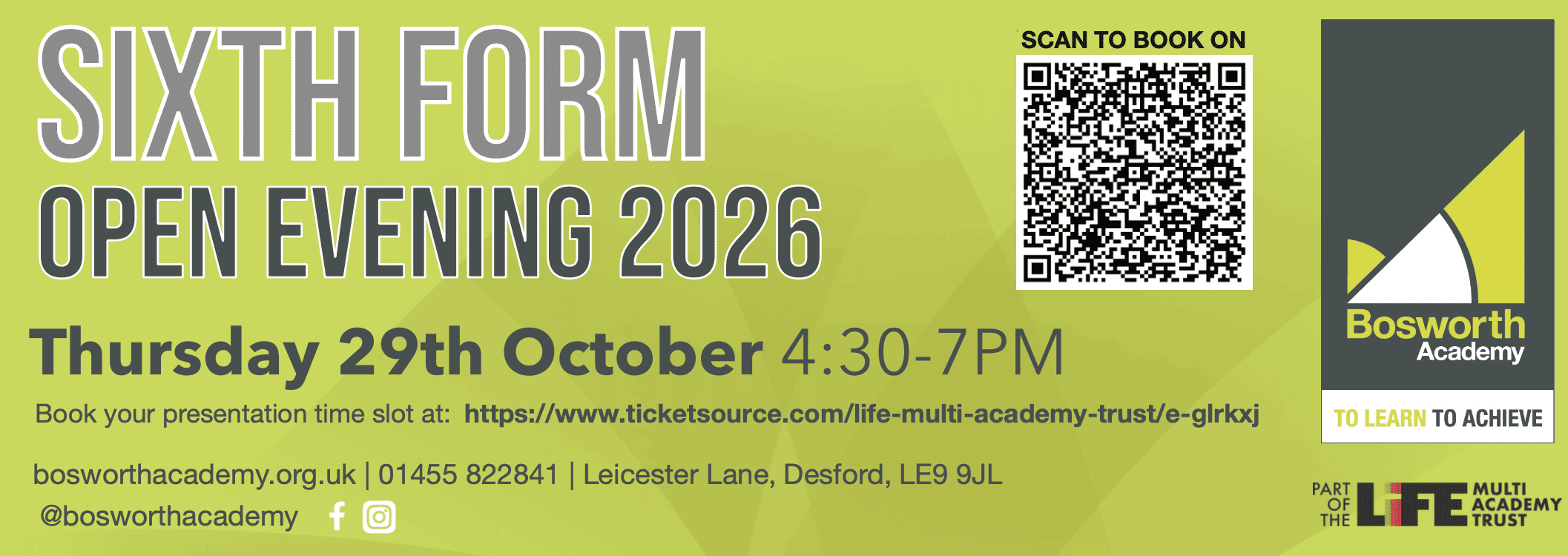 Sixth Form Open Evening